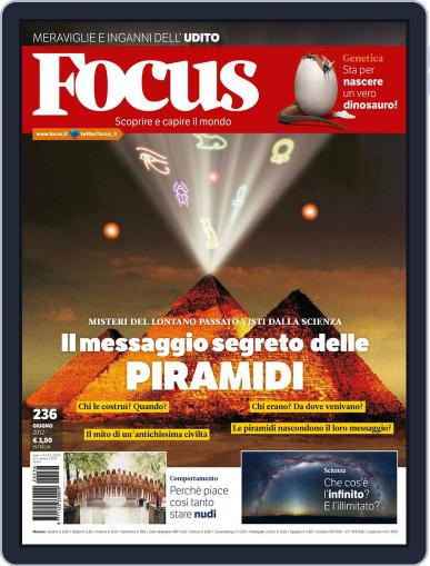 Focus Italia May 31st, 2012 Digital Back Issue Cover