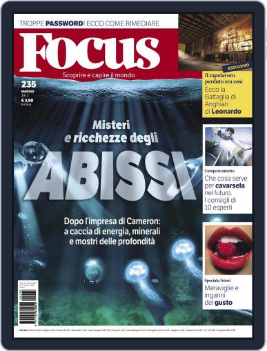 Focus Italia April 21st, 2012 Digital Back Issue Cover