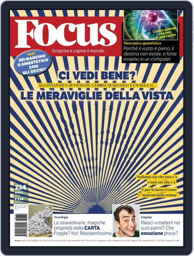Focus Italia March 23rd, 2012 Digital Back Issue Cover