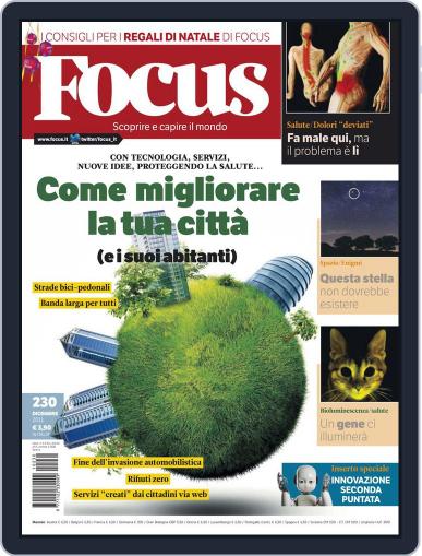 Focus Italia November 18th, 2011 Digital Back Issue Cover