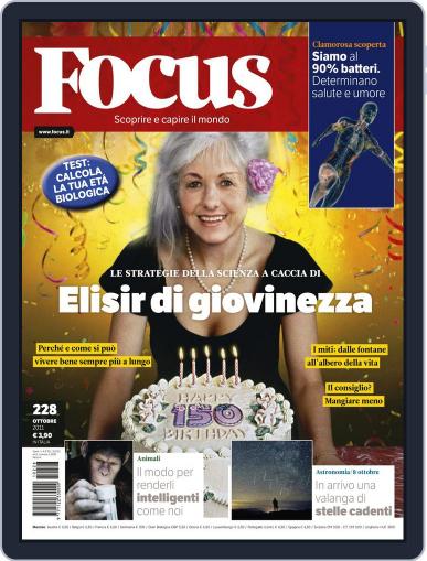 Focus Italia September 22nd, 2011 Digital Back Issue Cover