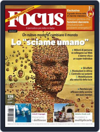 Focus Italia July 22nd, 2011 Digital Back Issue Cover
