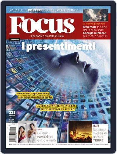 Focus Italia April 28th, 2011 Digital Back Issue Cover