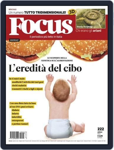 Focus Italia March 31st, 2011 Digital Back Issue Cover