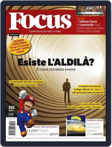 Focus Italia February 23rd, 2011 Digital Back Issue Cover