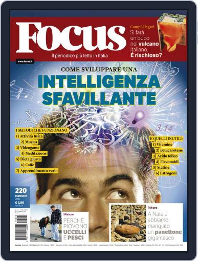 Focus Italia January 28th, 2011 Digital Back Issue Cover
