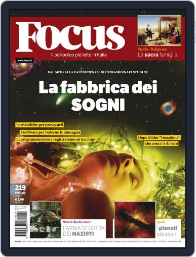Focus Italia December 22nd, 2010 Digital Back Issue Cover