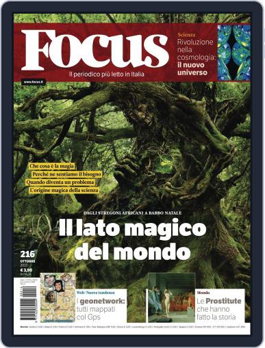 Focus Italia September 24th, 2010 Digital Back Issue Cover