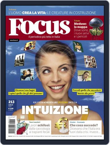 Focus Italia June 25th, 2010 Digital Back Issue Cover