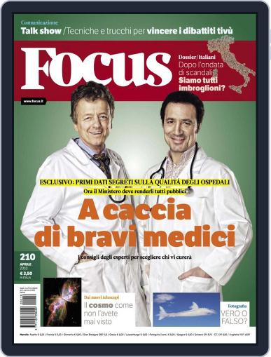 Focus Italia March 31st, 2010 Digital Back Issue Cover