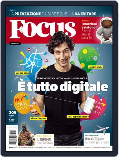 Focus Italia February 28th, 2010 Digital Back Issue Cover