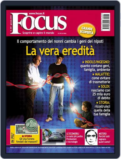 Focus Italia December 20th, 2009 Digital Back Issue Cover