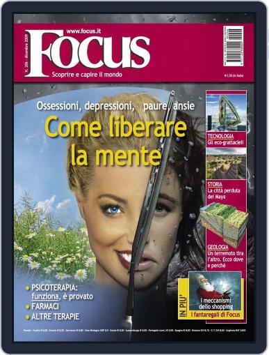 Focus Italia November 23rd, 2009 Digital Back Issue Cover