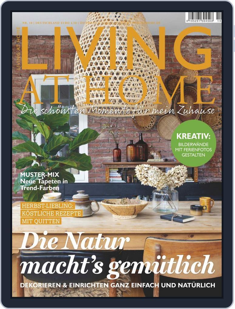 Living at Home October 1st, 2019 Digital Back Issue Cover