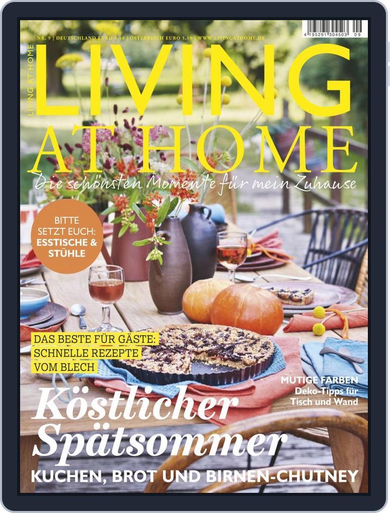 Living at Home September 1st, 2018 Digital Back Issue Cover