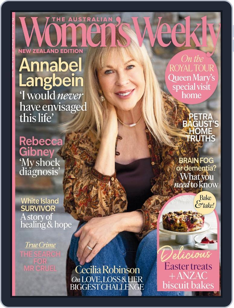 Australian Women’s Weekly NZ (Digital) Subscription                    March 29th, 2026 Issue