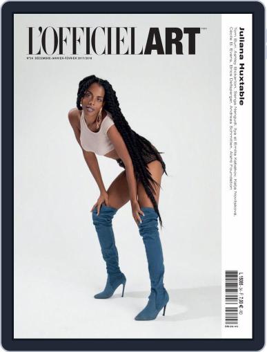 L'officiel Art (Digital) December 1st, 2017 Issue Cover