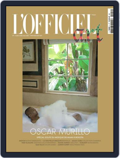 L'officiel Art March 24th, 2014 Digital Back Issue Cover