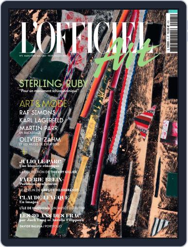 L'officiel Art March 4th, 2013 Digital Back Issue Cover