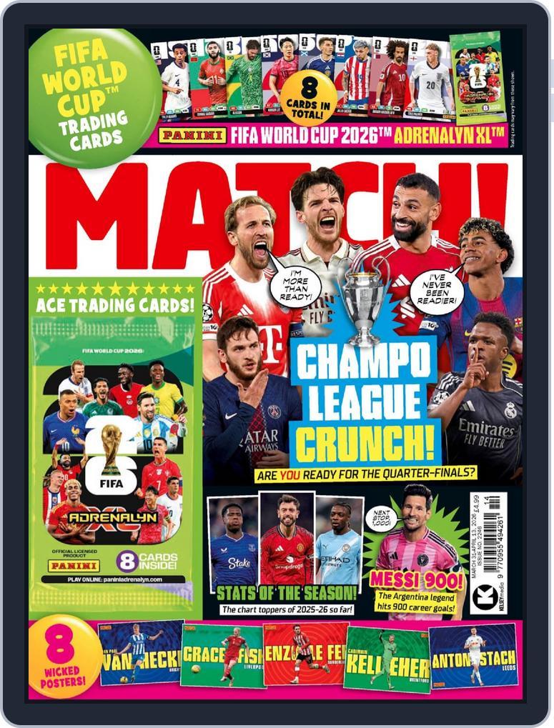 MATCH! (Digital) Subscription                    March 31st, 2026 Issue