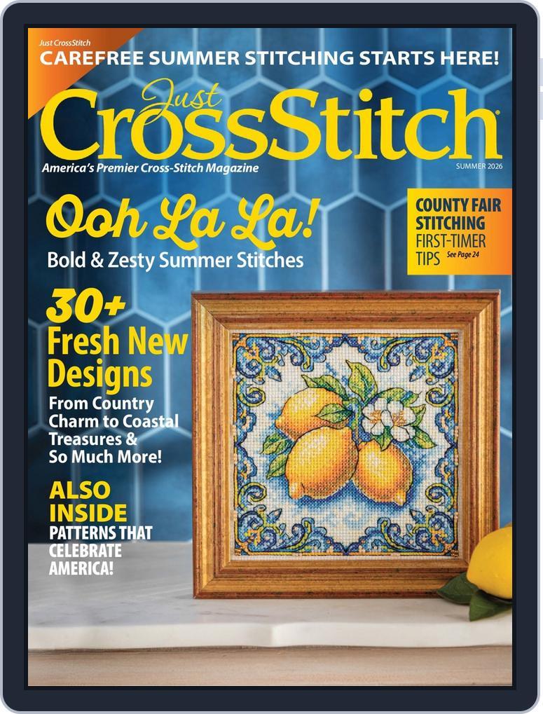 Just CrossStitch (Digital) Subscription                    March 31st, 2026 Issue