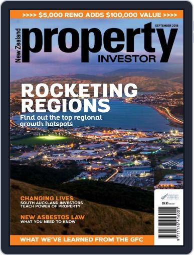 NZ Property Investor September 1st, 2018 Digital Back Issue Cover