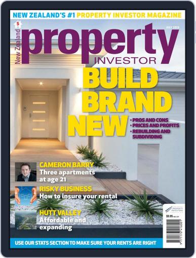 NZ Property Investor July 1st, 2013 Digital Back Issue Cover
