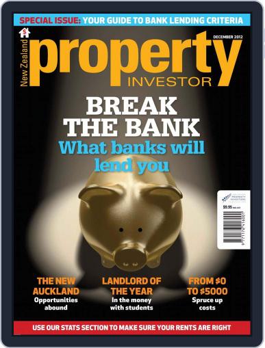 NZ Property Investor November 29th, 2012 Digital Back Issue Cover