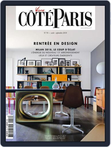 Côté Paris August 1st, 2018 Digital Back Issue Cover