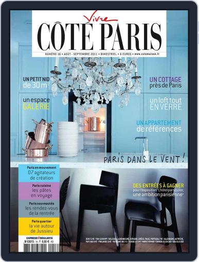 Côté Paris August 25th, 2011 Digital Back Issue Cover