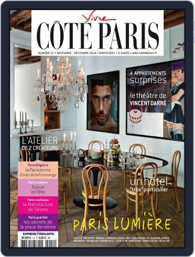 Côté Paris November 9th, 2010 Digital Back Issue Cover