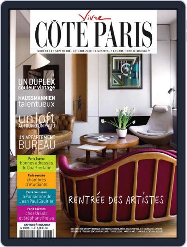 Côté Paris September 7th, 2010 Digital Back Issue Cover