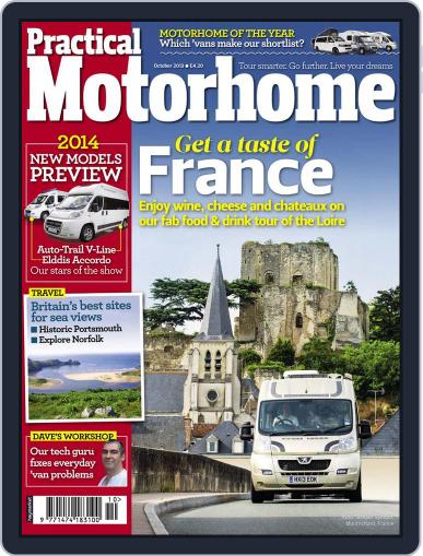 Practical Motorhome August 28th, 2013 Digital Back Issue Cover