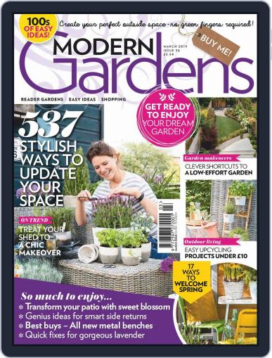 Modern Gardens March 1st, 2019 Digital Back Issue Cover