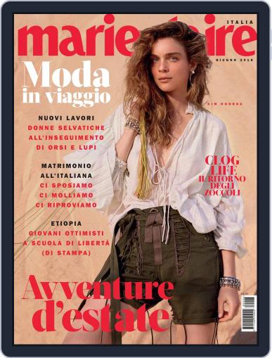 Marie Claire Italia June 1st, 2018 Digital Back Issue Cover