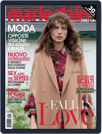 Marie Claire Italia November 1st, 2017 Digital Back Issue Cover