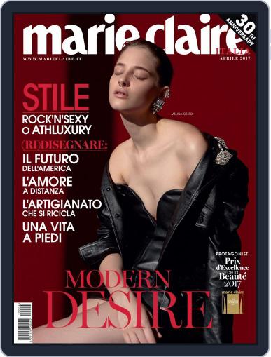 Marie Claire Italia April 1st, 2017 Digital Back Issue Cover