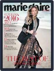 Marie Claire Italia (Digital) Subscription                    January 1st, 2016 Issue