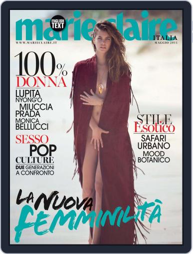 Marie Claire Italia April 22nd, 2014 Digital Back Issue Cover