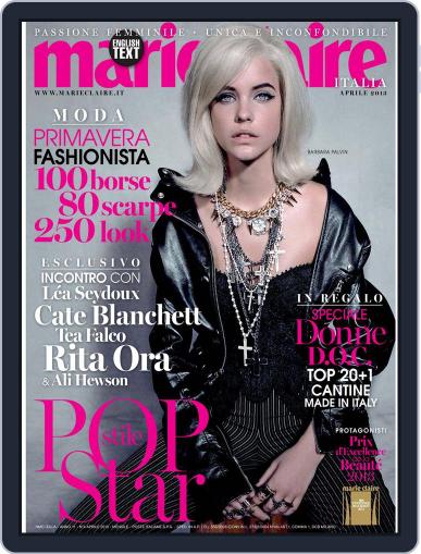 Marie Claire Italia April 6th, 2013 Digital Back Issue Cover
