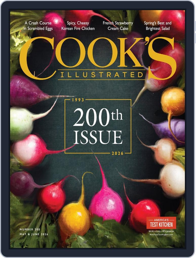 Cook's Illustrated (Digital) Subscription                    May 1st, 2026 Issue