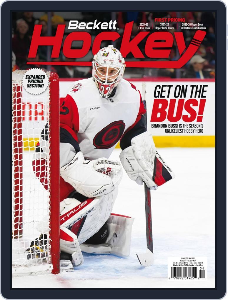 Beckett Hockey (Digital) Subscription                    April 1st, 2026 Issue