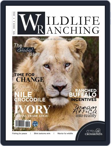 PRIVATE GAME | WILDLIFE RANCHING August 15th, 2016 Digital Back Issue Cover