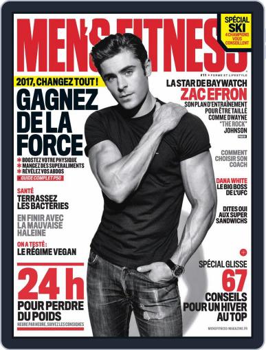 Men's Fitness - France January 1st, 2017 Digital Back Issue Cover