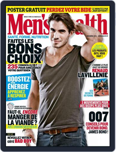 Men's Fitness - France October 20th, 2015 Digital Back Issue Cover