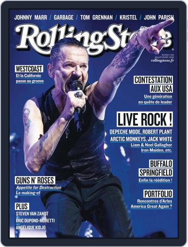 Rolling Stone France July 1st, 2018 Digital Back Issue Cover