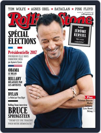 Rolling Stone France November 1st, 2016 Digital Back Issue Cover