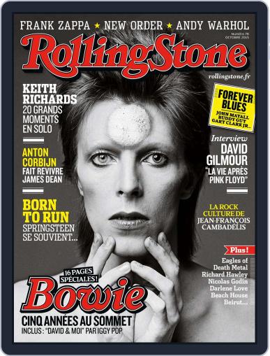 Rolling Stone France September 30th, 2015 Digital Back Issue Cover