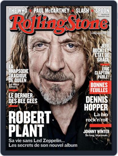 Rolling Stone France August 14th, 2014 Digital Back Issue Cover