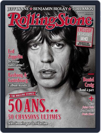 Rolling Stone France October 22nd, 2012 Digital Back Issue Cover